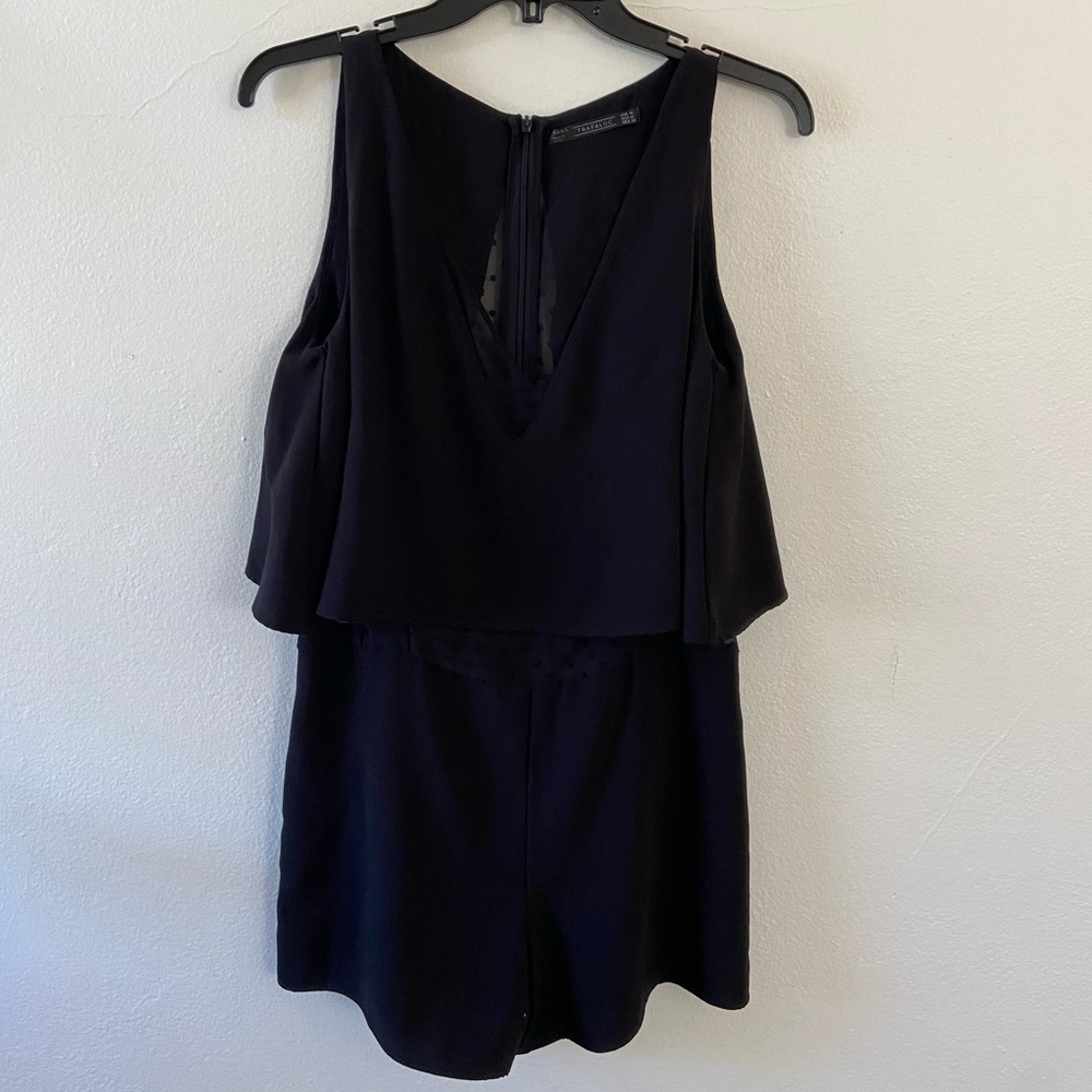 Zara black romper
